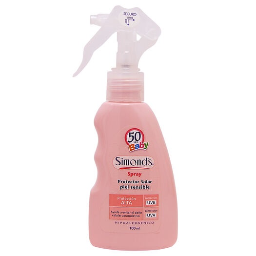 Simond's Baby FPS 50 Pantalla Solar Trigger 100 mL Durandin