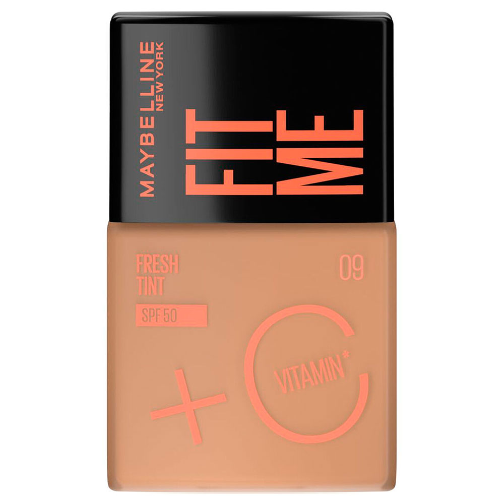 Fit Me Base De Maquillaje Fresh Tint 09 FPS 50 30 mL Maybelline