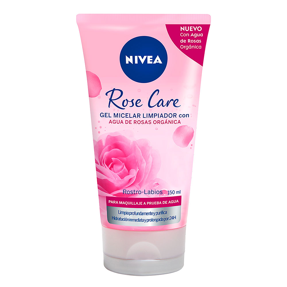 Nivea Rose Care Gel Micelar Limpiador Facial 150 mL Beiersdorf