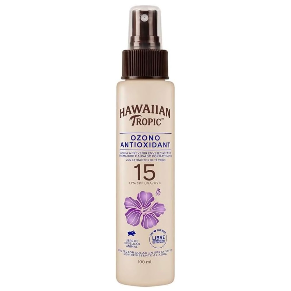 Hawaiian Tropic Ozono Antioxidante FPS15 Spray 100 mL