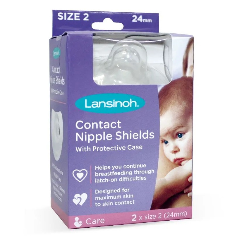 Lansinoh Protector de Pezón - Pezonera Silicona 2 Un