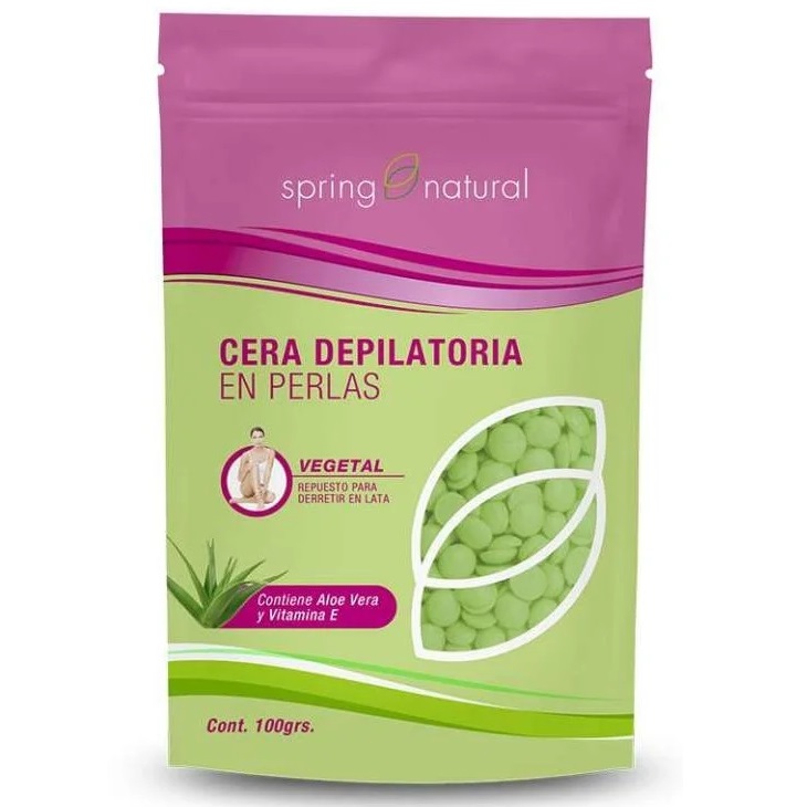 Spring Cera Depilatoria en Perlas Vegetal 100 g