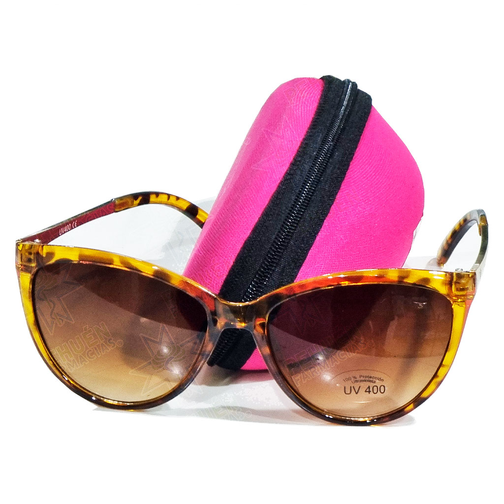 Lentes de Sol Brown Tiger Protección UV 400 V-Polak