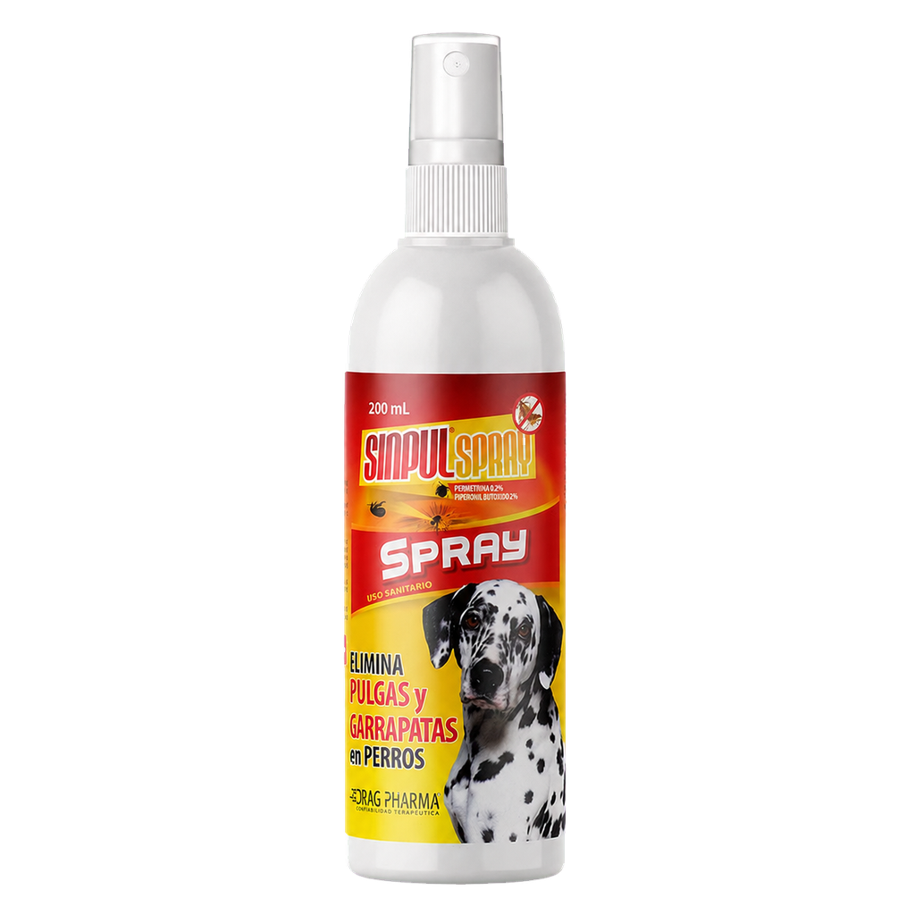 Sinpul Spray Solución Tópica 200 mL Drag Pharma