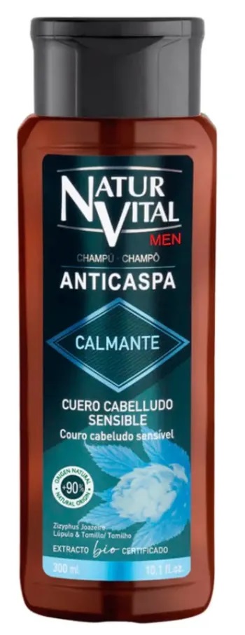 Naturvital Anticaspa Calmante Shampoo 300 mL