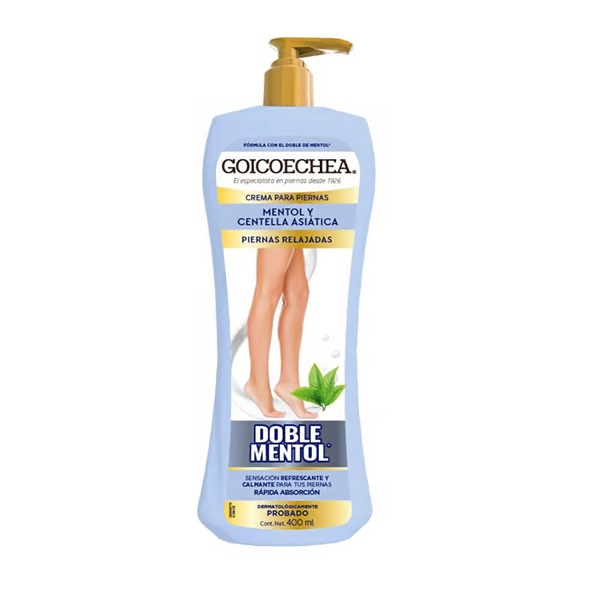 Goicoechea Crema Corporal Doble Mentol 400 mL
