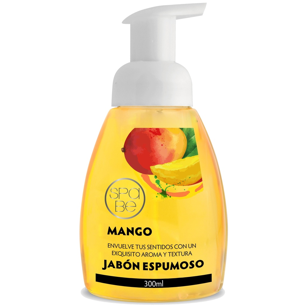 Spa Be Jabón Espumoso Mango 300 mL