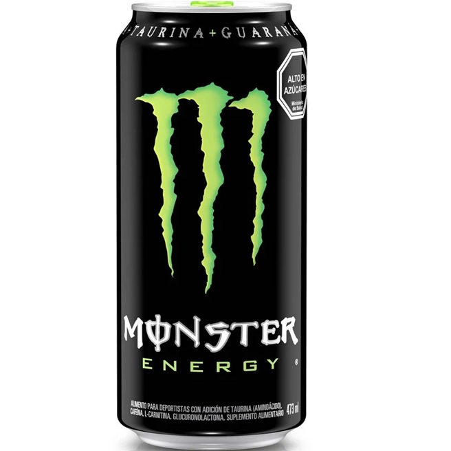 Bebida Energética Monster Energy Regular 473 mL