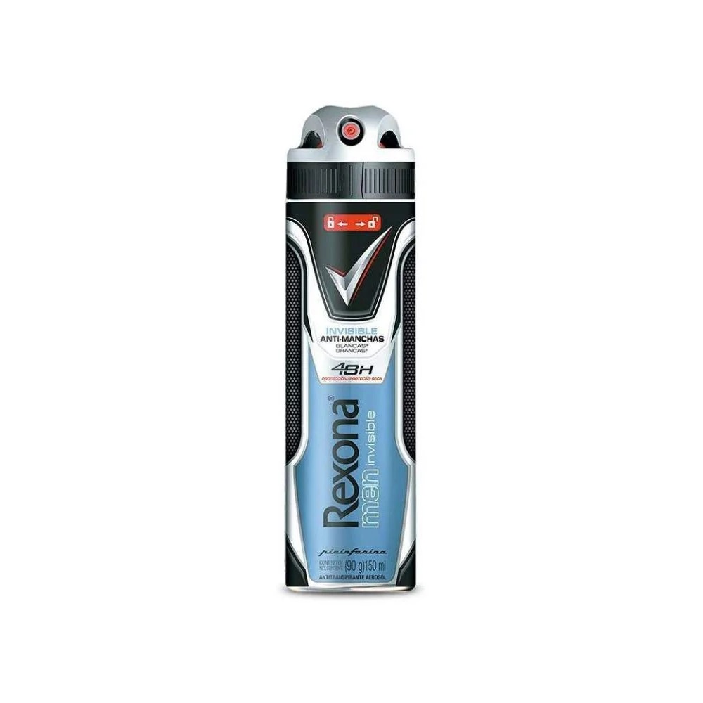 Rexona Men Invisible Antitranspirante Aerosol 150 mL Unilever