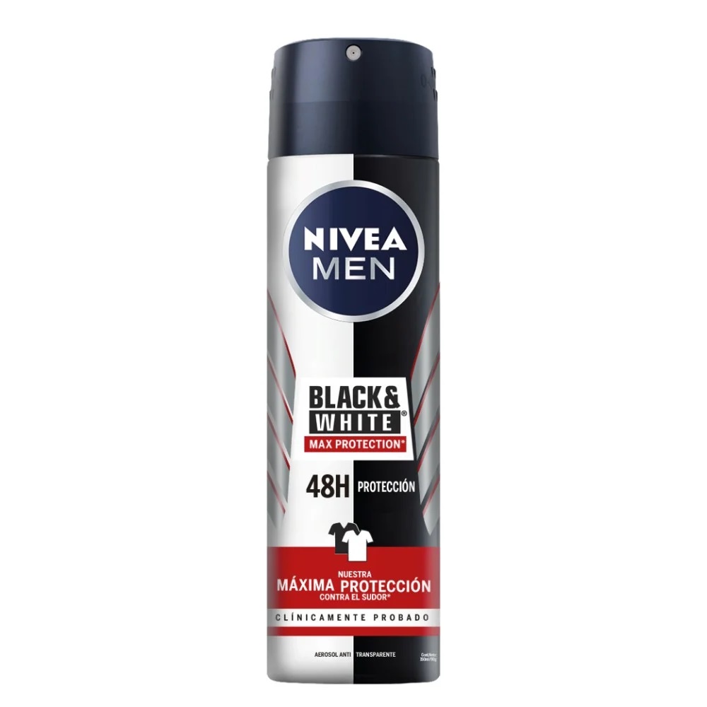 Nivea Men Invisible Black & White Max Protection Antitranspirante Spray Hombre 150 mL Beiersdorf