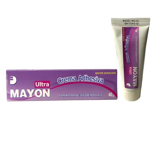Mayon Crema Adhesiva Ultra Prótesis Dental 40 g