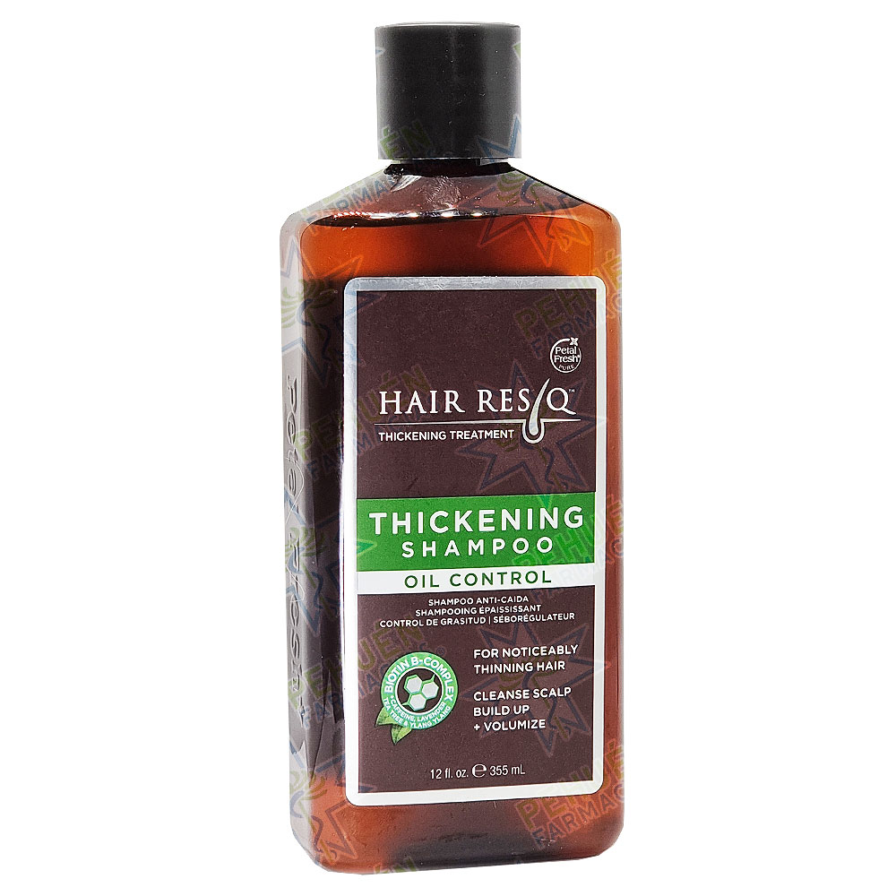 Hair ResQ Shampoo Anticaída Cabello Graso 355 mL
