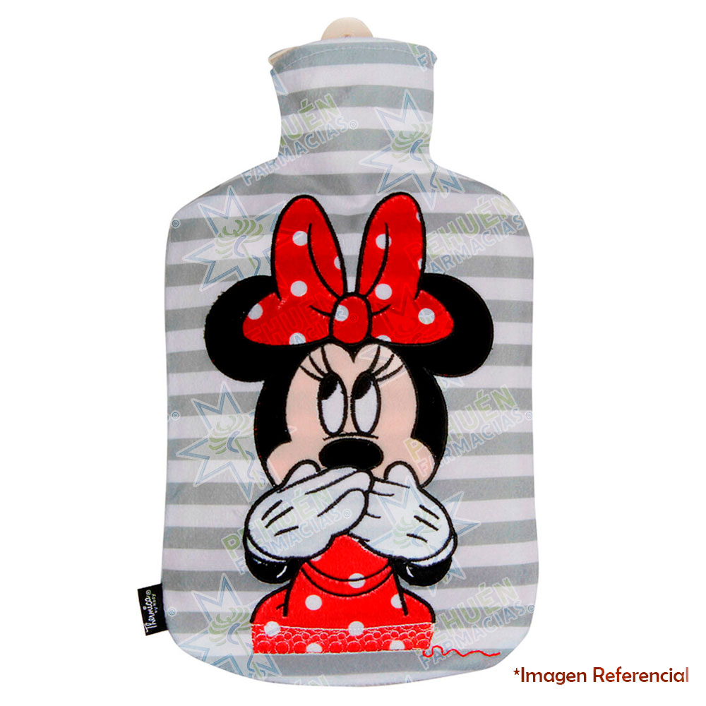 Guatero Minnie Variedades con Funda Polar Suave 2 Lts Certificado Thermica