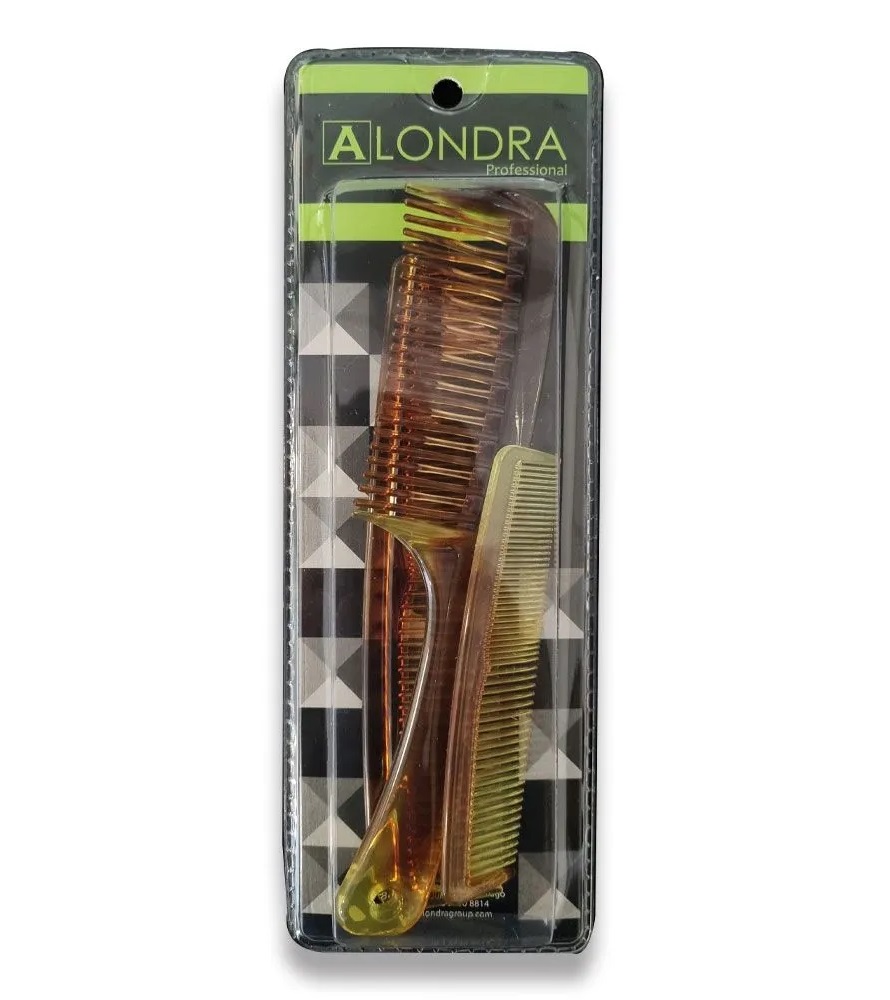 Alondra Set Peinetas Carey 3 Unidades