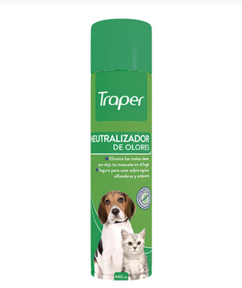 Traper Neutralizador Olores Perros & Gatos Spray 440 mL