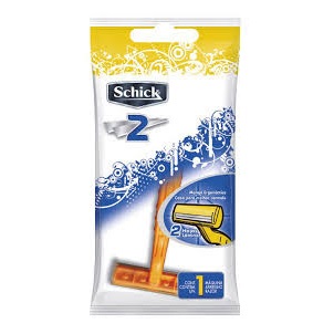 Schick 1 Máquina de Afeitar 2 Hojas Edgewell P.C.