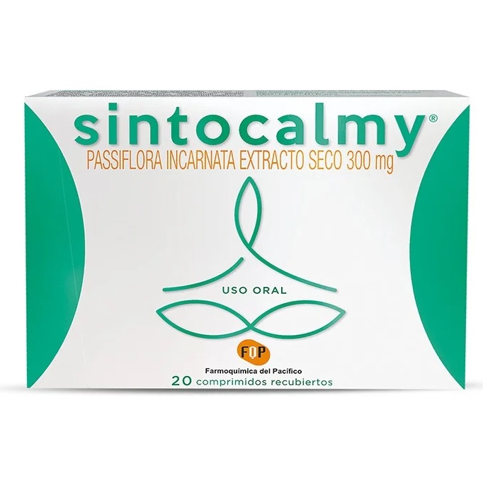 Sintocalmy 300 mg 20 Comprimidos Recubiertos FQP