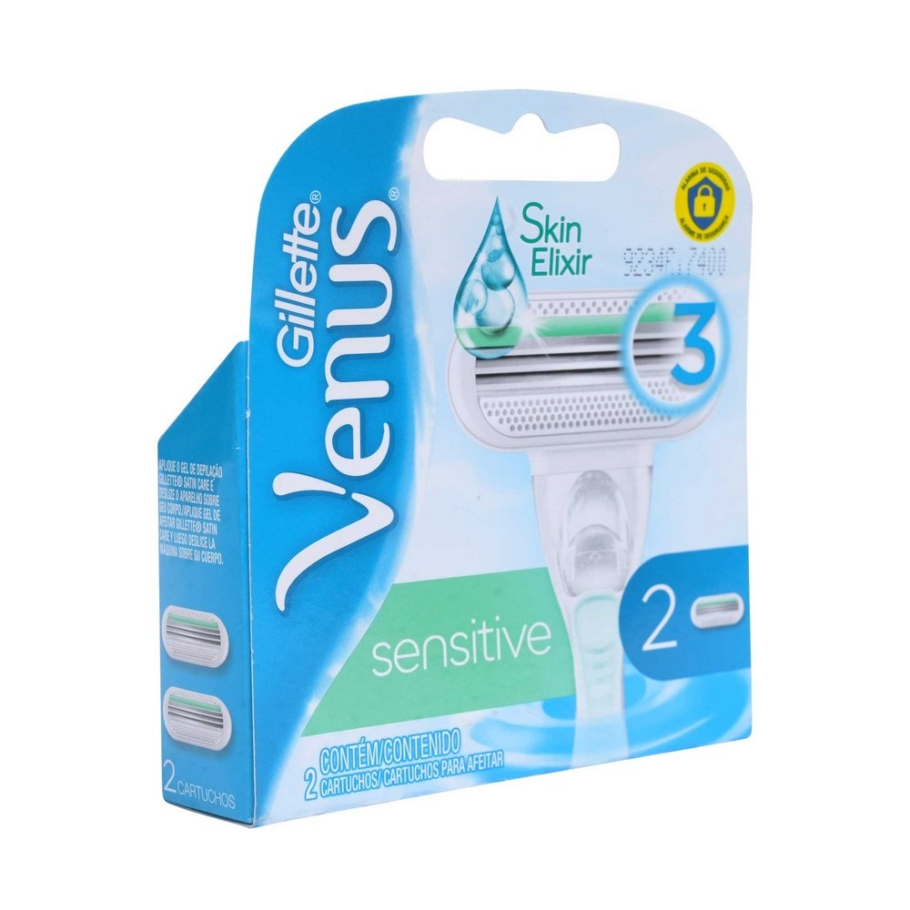 Gillette Venus Sensitive Repuestos 2 Cartuchos P&G