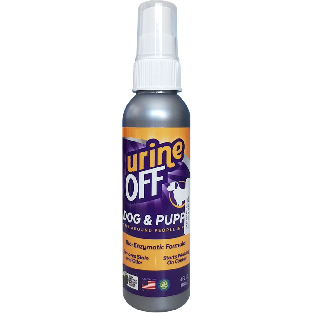 Urine OFF Perro Eliminador de Manchas y Olores con Enzimas Spray 118 mL