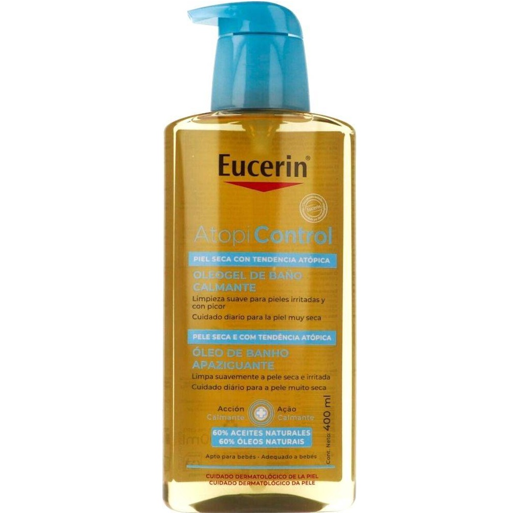 Atopi Control Oleogel de Baño Calmante 400 mL Eucerin