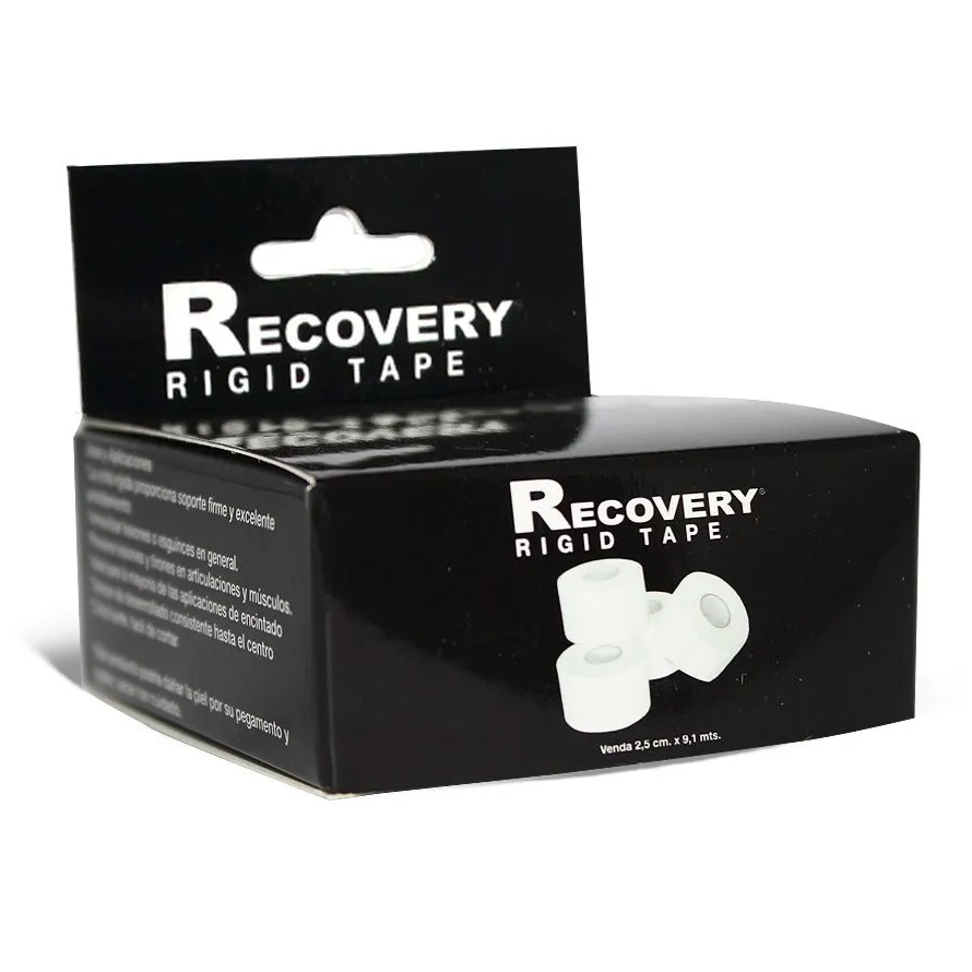 Recovery Rigid Tape Venda Adhesiva Rígida 2.5 cm x 9.1 m