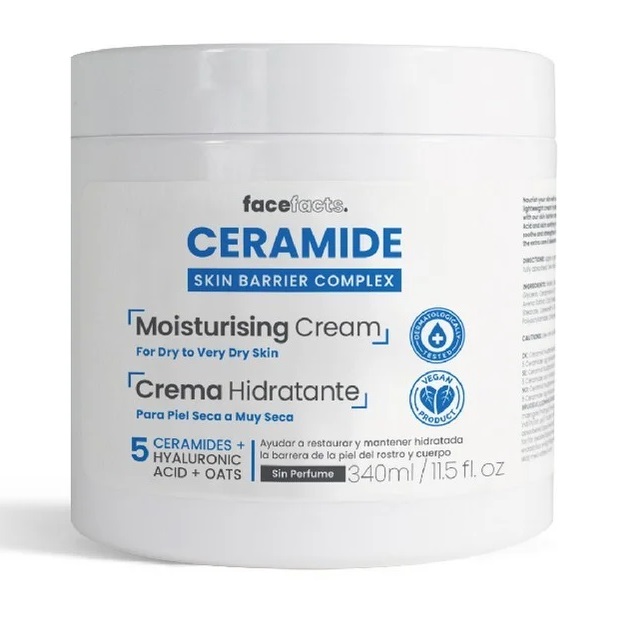 Ceramide Crema Hidratante Piel Seca 340 mL FaceFacts