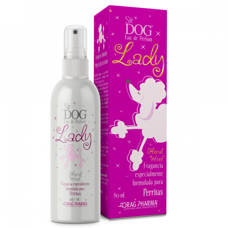 Sir Dog Eau de Parfum Lady Floral Woof Perritas 80 mL Drag Pharma
