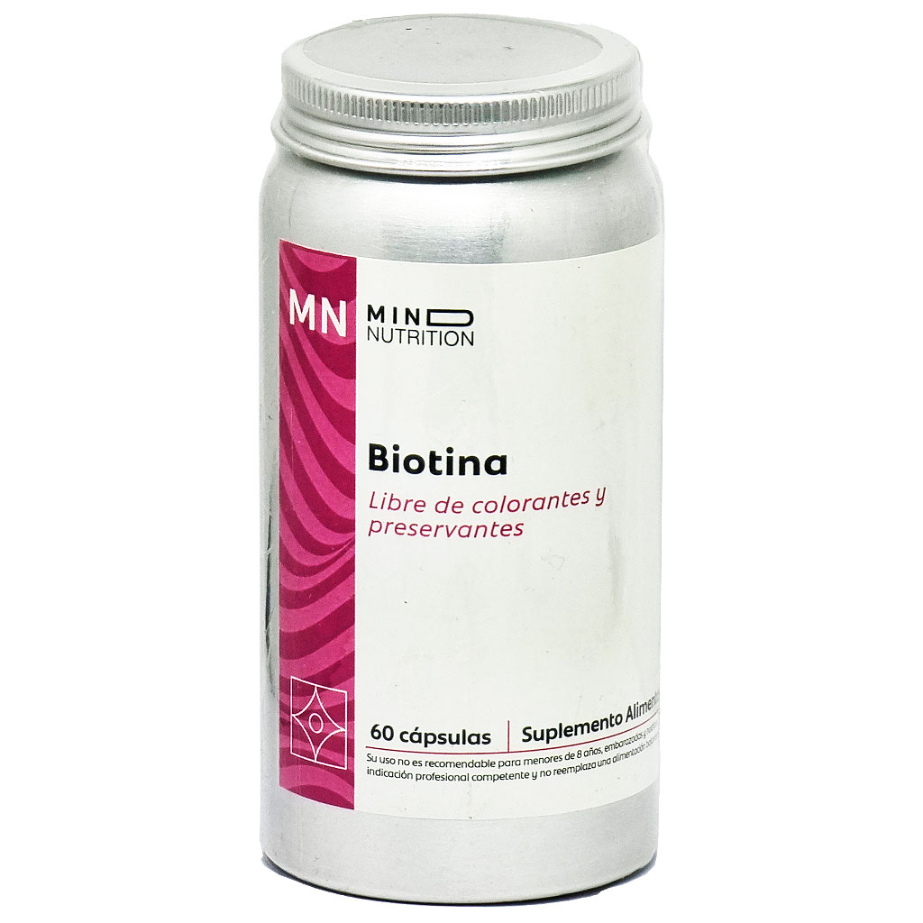 Biotina 150 mcg 60 Cápsulas Mind Nutrition