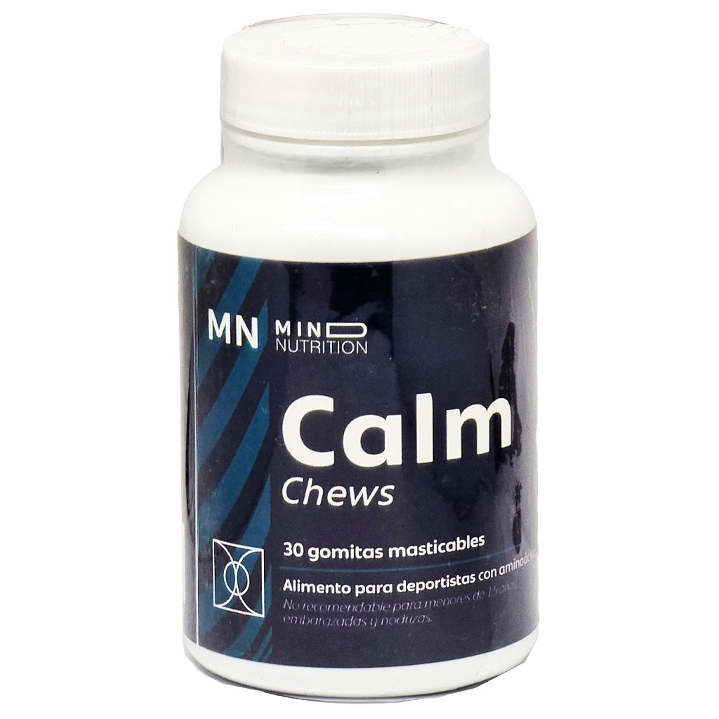Calm Chews 30 Gomitas Maticables Mind Nutrition