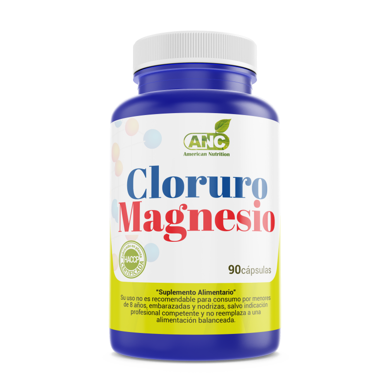 Cloruro de Magnesio 90 Cápsulas ANC Ravepharma