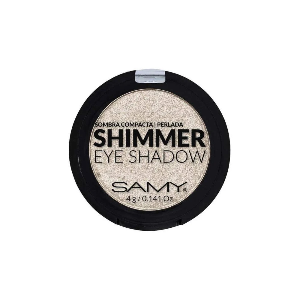 Samy Eye Shadow Sombra Mineral Shimmer 36 Blanco Marfil