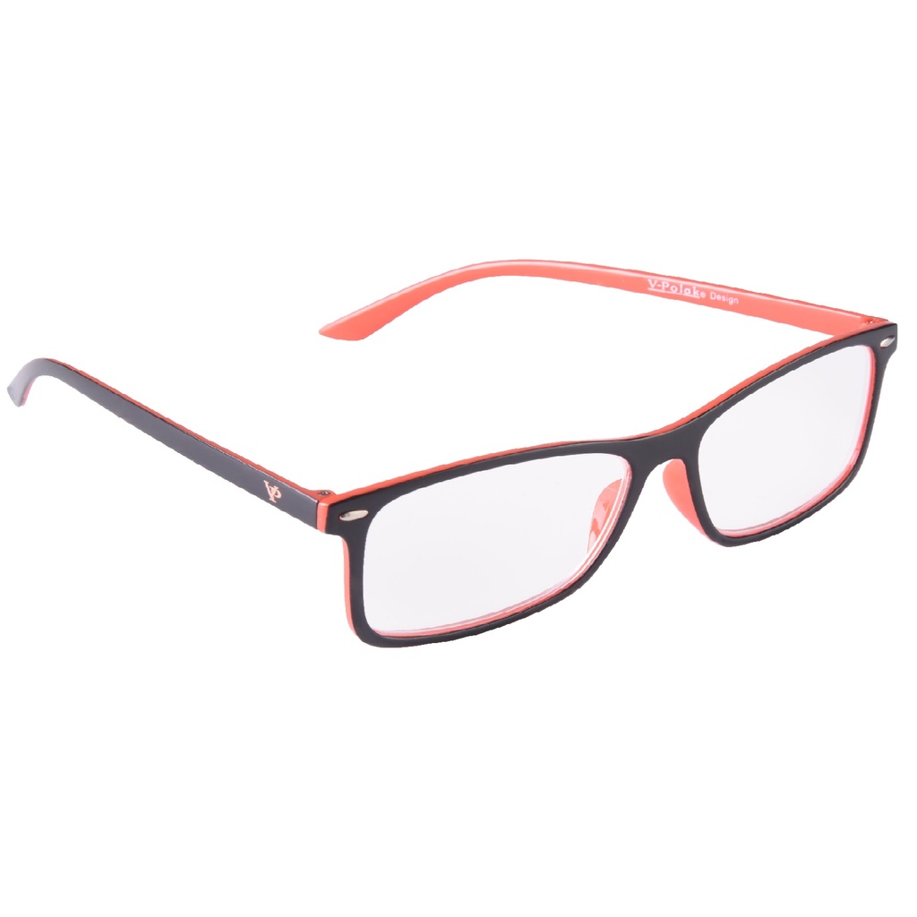 Lentes De Lectura +2.5 Black Orange V-Polak