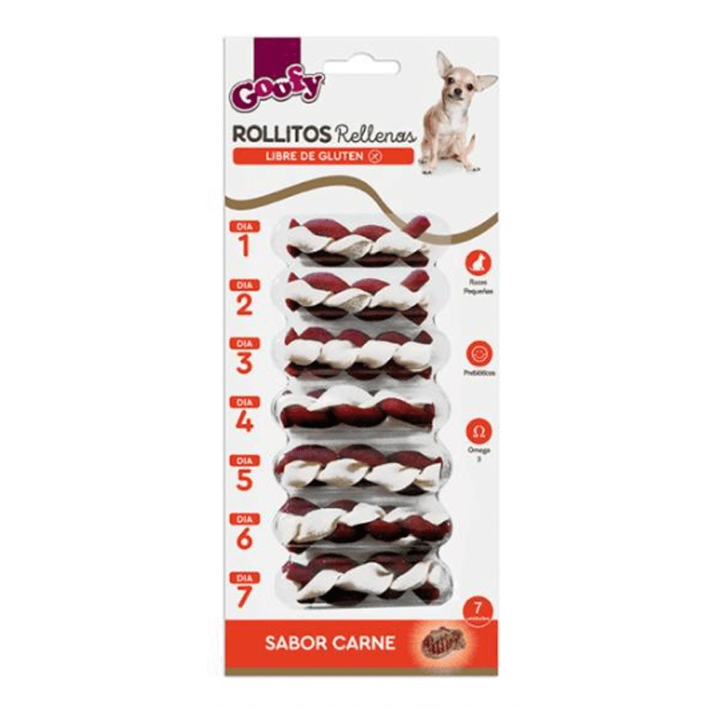 Goofy Rollitos Rellenos 7 Unidades