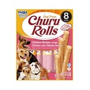 Churu Rolls Pollo y Salmón para Perros 8 sachet x 12 g