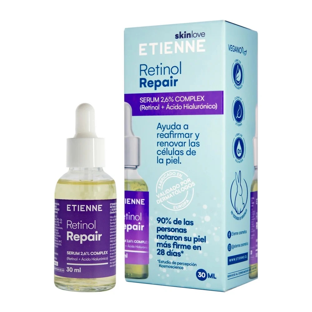 Etienne Serum Retinol Repair con Ac. Hialurónico 30 mL