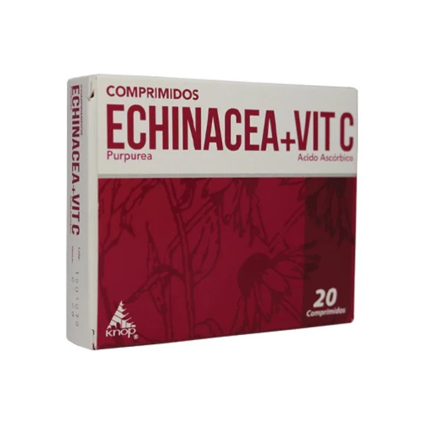 Echinacea + Vit. C 20 Comprimidos Knop Natural