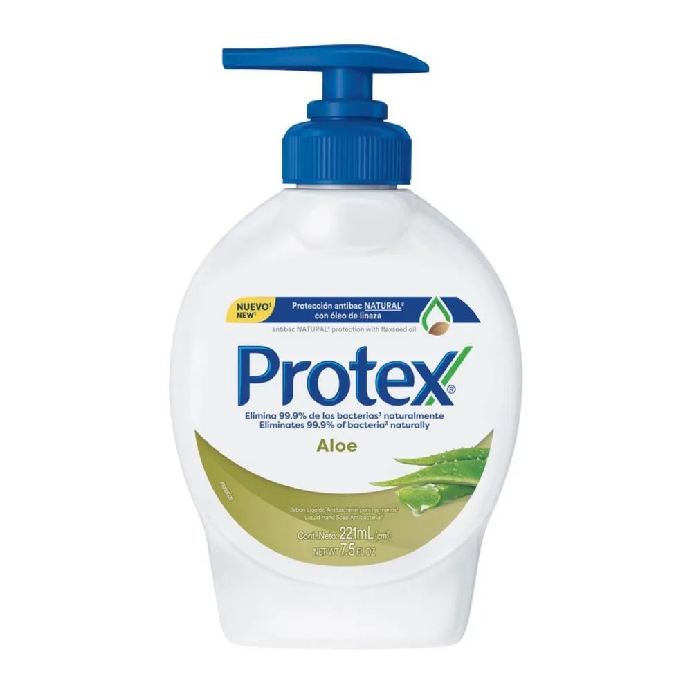Protex Jabón Líquido Aloe Vera con Válvula 221mL