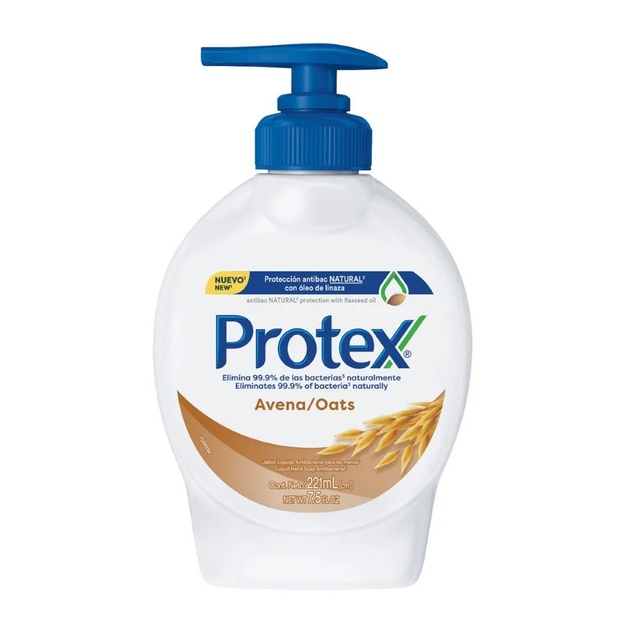Protex Jabón Líquido Avena con Válvula 221mL