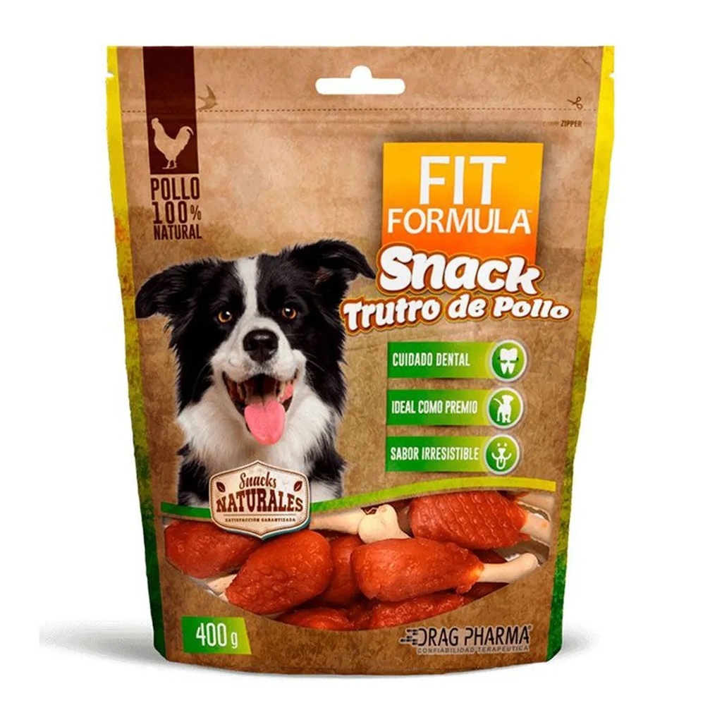 Fit Formula Perros Snack Trutro de Pollo 400 g