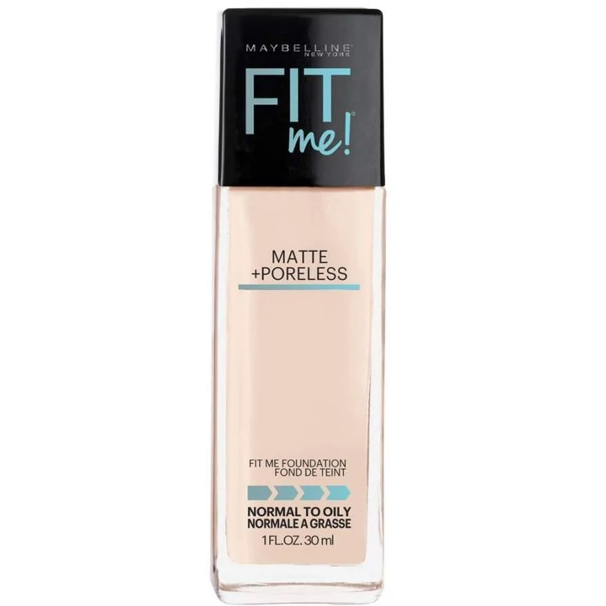Fit Me Base de Maquillaje Matificante 112 Natural Ivory 30 mL Maybelline