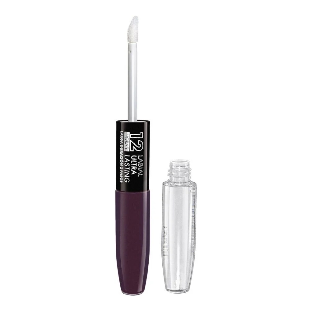 Labial Líquido Ultra Lasting 12 hrs 2 pasos Naughty Petrizzio
