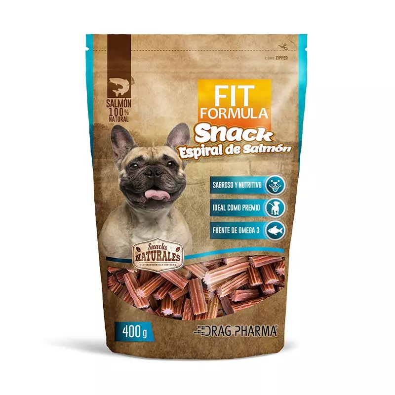 Fit Formula Perros Snack Espiral de Salmón 400 g