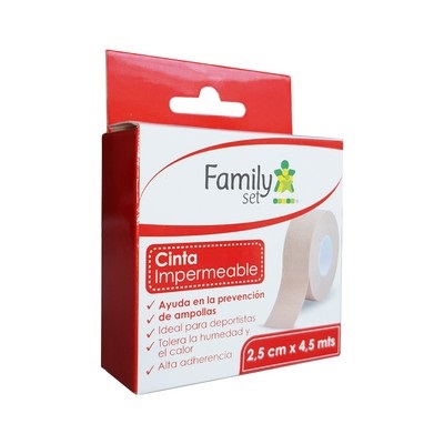 Family Set Cinta Impermeable Acolchada 25 mm x 4,5 m