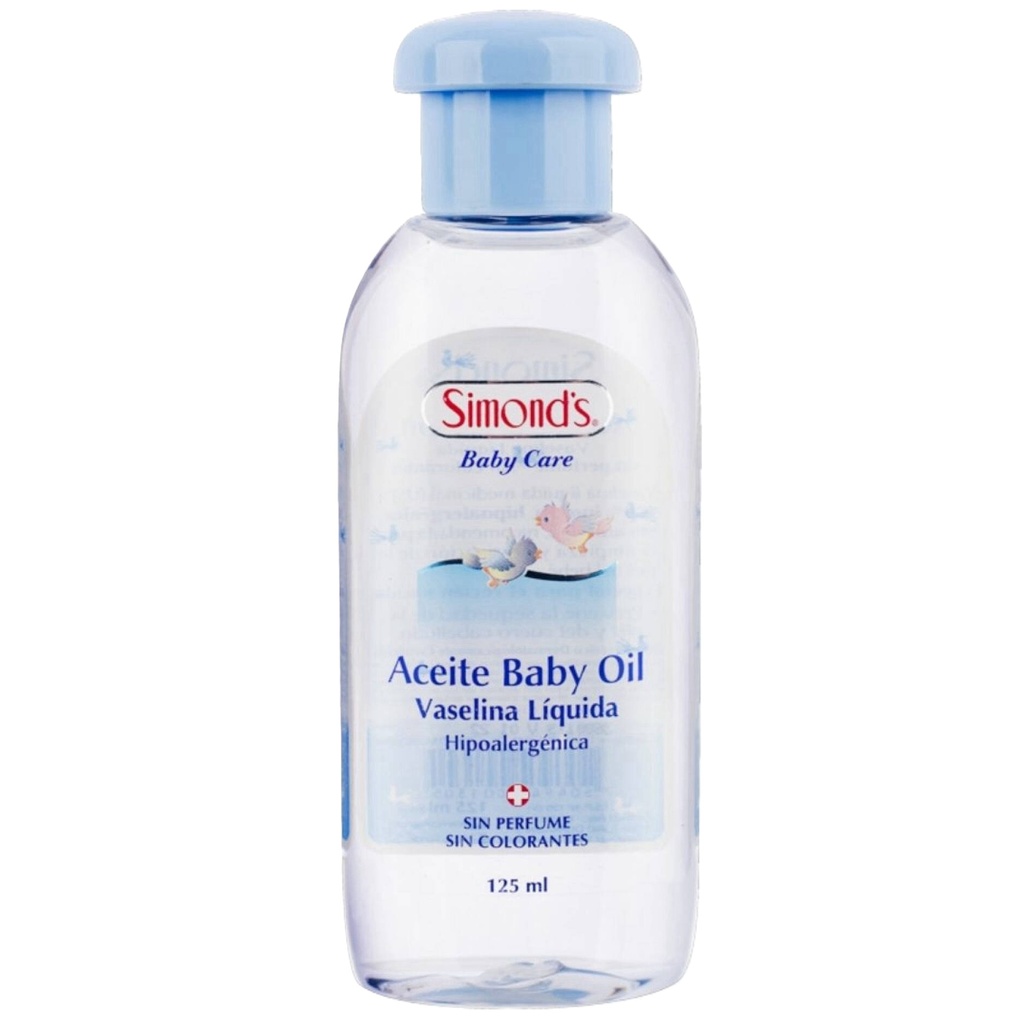 Simond's Aceite Baby Oil Vaselina Líquida 125 mL