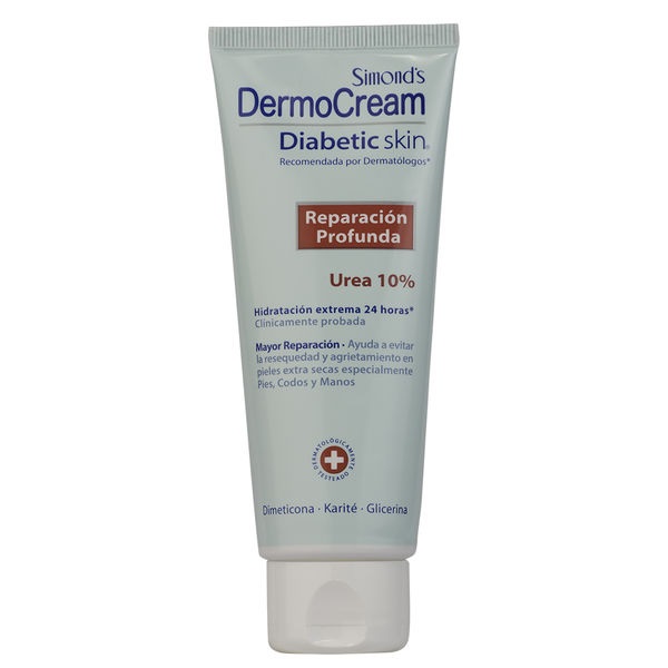 Simond's DermoCream Diabetic Skin Crema de Manos Reparación Produnda Urea 10% 80 mL Durandin