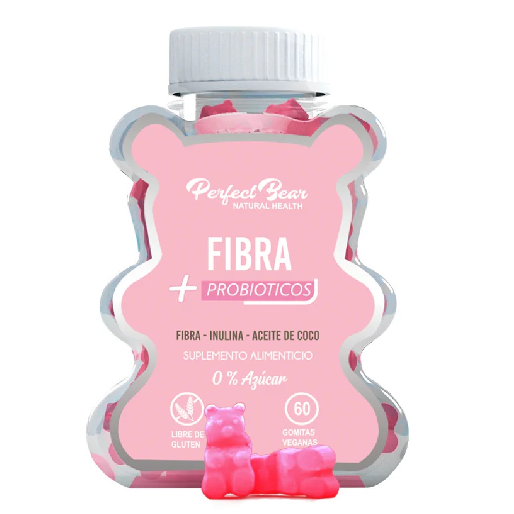 Fibra + Probióticos 60 Gomitas Perfect Bear