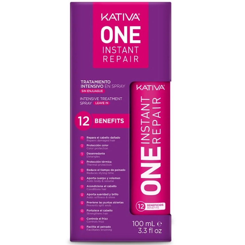 Kativa One Instant Repair Tratamiento Capilar Intensivo Spray 100 mL
