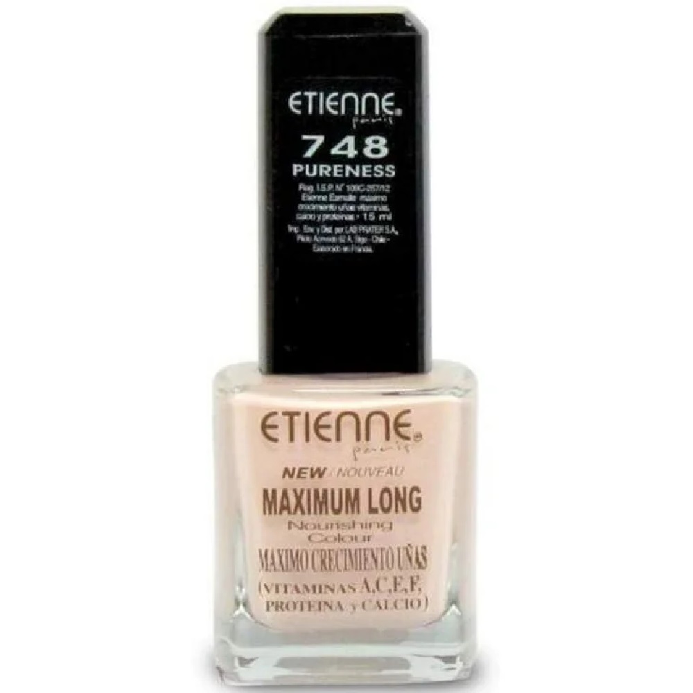 Etienne Esmalte de Uñas Máximo Crecimiento 748 Pureness 15 mL