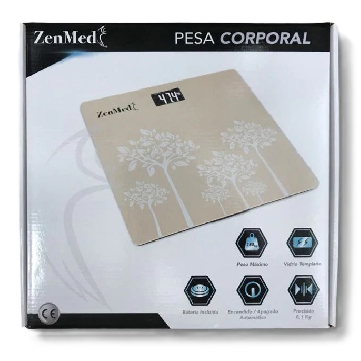 Pesa Corporal Digital Rosada ZenMed