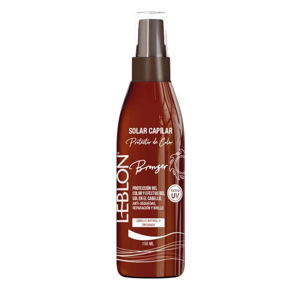 Bronzer Spray Solar Capilar Protector de Color 150 mL Maver